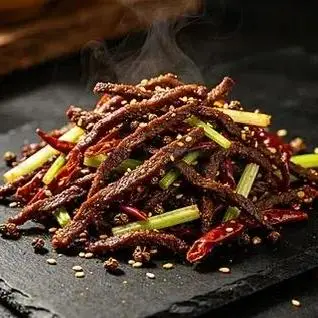Hình ảnh Cốt lết bò xào ớt