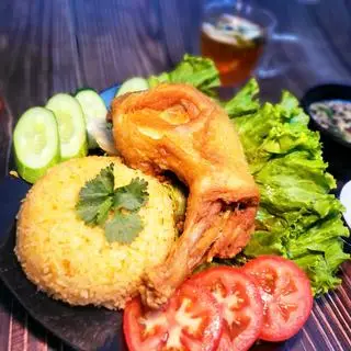 Hình ảnh CƠM GÀ XỐI MỠ