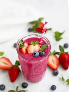 Hình ảnh Dâu mix việt quất 