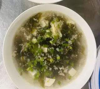 Hình ảnh canh rong biển 