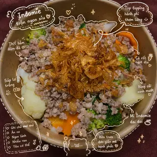 Hình ảnh Mì Indomie viên thập cẩm