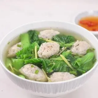 Hình ảnh Canh cá thác lác cải bẹ xanh ( ko cơm)