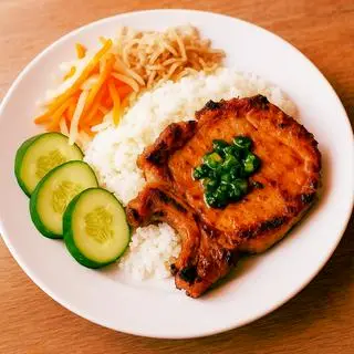Hình ảnh CƠM TẤM SƯỜN+BÌ