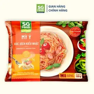 Hình ảnh Mỳ Ý Xúc Xích Kiểu Nhật Saigon Food 250g
