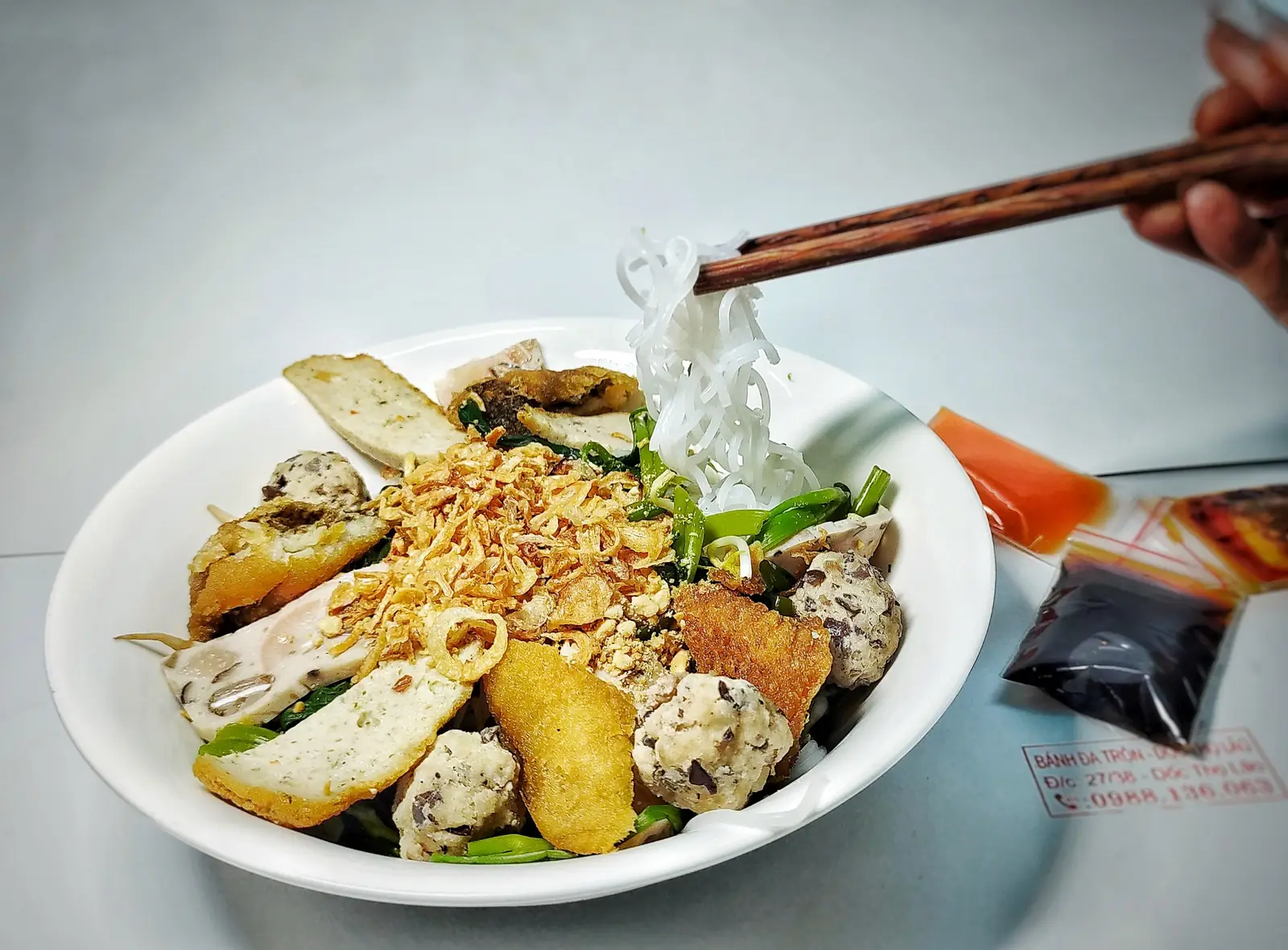 Hình ảnh Bánh Đa Trộn Size XL