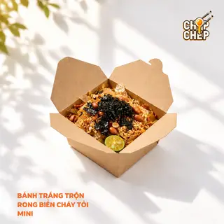 Hình ảnh Bánh Tráng RONG BIỂN Cháy Tỏi - Size Mini