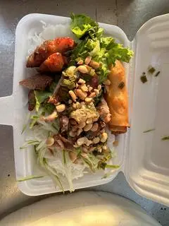 Hình ảnh BÚN THỊT NƯỚNG +NEM NƯỚNG + CHẢ GIÒ 
