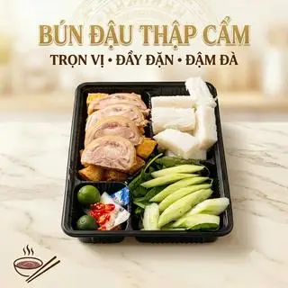 Hình ảnh [ BEST SELLER] 2 Bún Đậu Thập Cẩm No Bụng  - 2 Nước Tuỳ Chọn