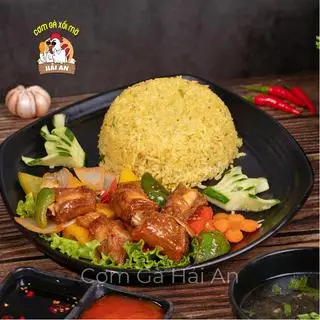 Hình ảnh Cơm Ba Rọi Xào Chua Ngọt 