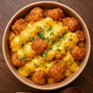 Hình ảnh Gà viên sốt phô mai