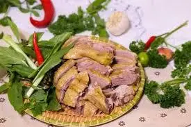Hình ảnh Ngan Chặt 1/4 Con Phần Đùi