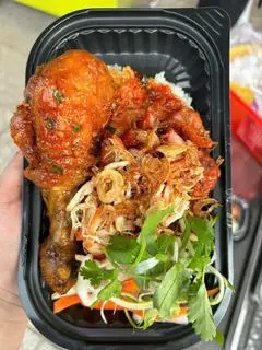 Hình ảnh Xôi đùi gà