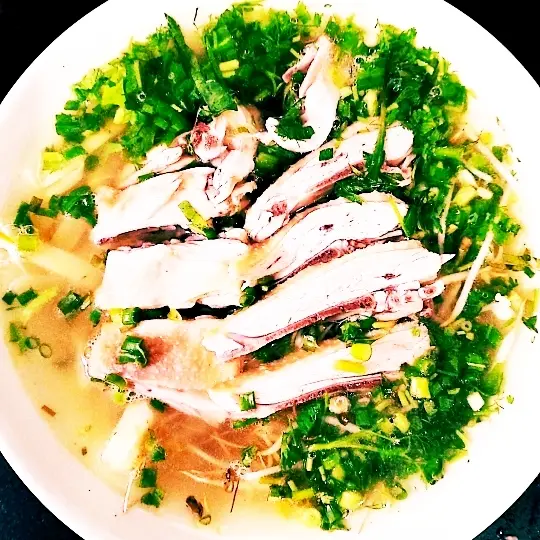 Hình ảnh mỳ tôm vịt chặt 