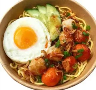 Hình ảnh Mì trứng viên