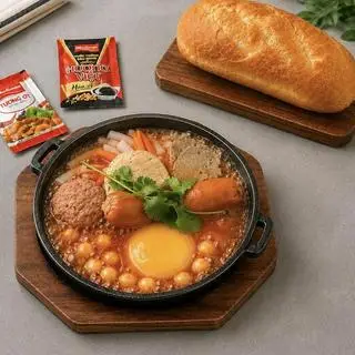 Hình ảnh Bánh Mì Chảo 5 món