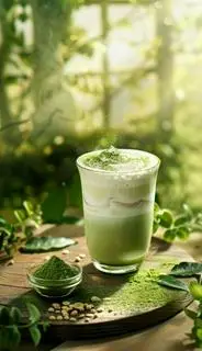Hình ảnh Matcha sữa dừa