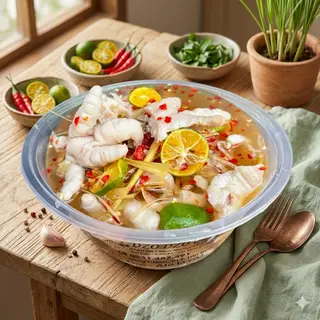 Hình ảnh Chân gà rút xương ngâm sả tắc - Lớn