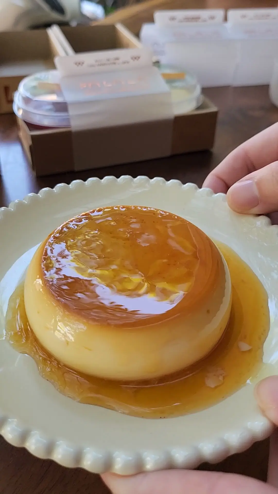 Hình ảnh [Set 2 hũ] Flan cheese caramel (120ml/hũ)