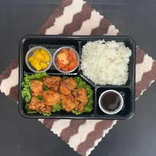 Hình ảnh Set cơm gà tương tỏi
