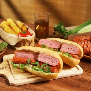 Hình ảnh BÁNH MÌ 2 XÚC XÍCH
