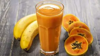 Hình ảnh Sinh tố Đu đủ Chuối