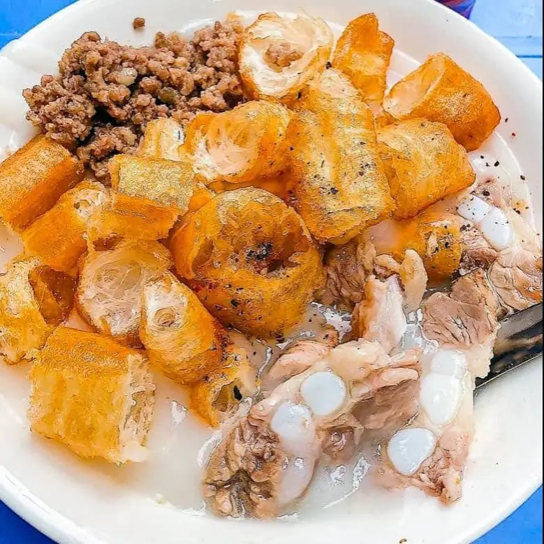 Hình ảnh Cháo Sườn Sụn, Ruốc + Quẩy