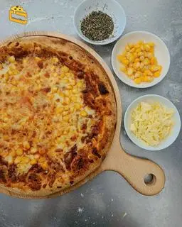 Hình ảnh Pizza bò ngô