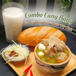 Hình ảnh Combo Căng Bụng: Xíu Mại Thập Cẩm + Nước Tùy Chọn