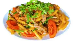 Hình ảnh Nui xào bò