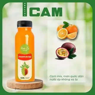 Hình ảnh Nước Ép Cam Mix Chanh Dây Healthy