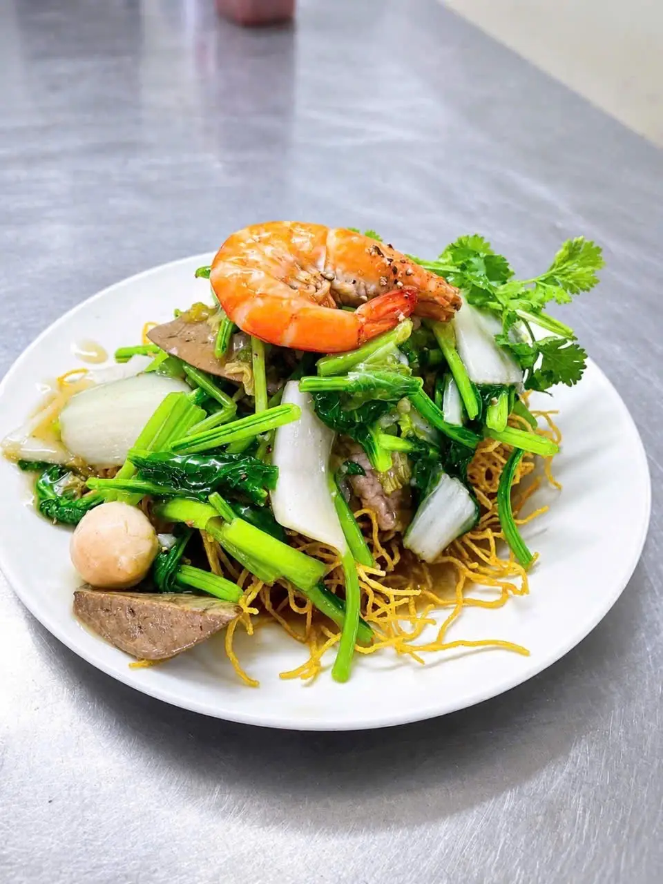 Hình ảnh Mì giòn xào thập cẩm
