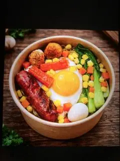 Hình ảnh mỳ trộn indomie thập cẩm 