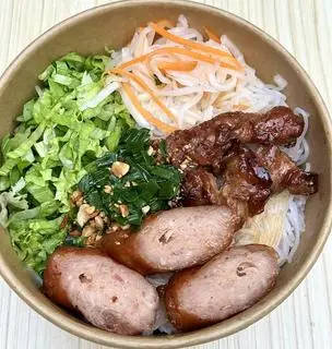 Hình ảnh Bún thịt nướng - nem