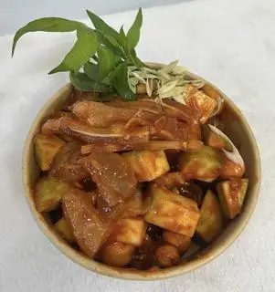 Hình ảnh Gân Bò Mix Tai Heo Sốt Thái ( Nhỏ )