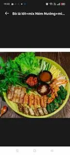 Hình ảnh Bò Mix Chài Mix Nem nướng 