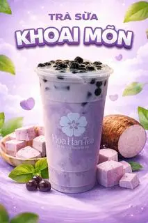 Hình ảnh Trà Sữa Khoai Môn