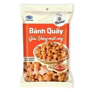 Hình ảnh 130gr Bánh quẩy gấu vừng mật ong