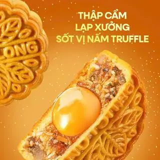 Hình ảnh Bánh Trung Thu Thập Cẩm Vị Nấm Truffle