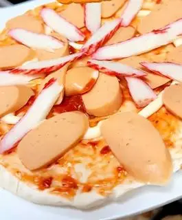 Hình ảnh piza Thanh cua