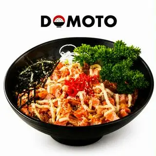 Hình ảnh Cơm cá hồi khò lửa(tặng kèm Miso)