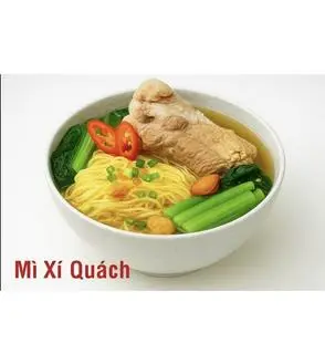 Hình ảnh Mì Xí Quách ( Khô )