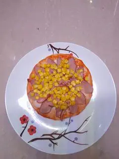 Hình ảnh Pizza lườn ngỗng - ngô - phô mai size 16cm