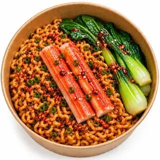 Hình ảnh Mì trộn thanh cua