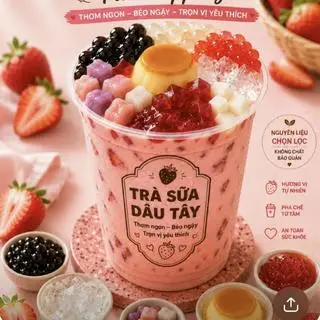 Hình ảnh Trà Sữa dâu tây 