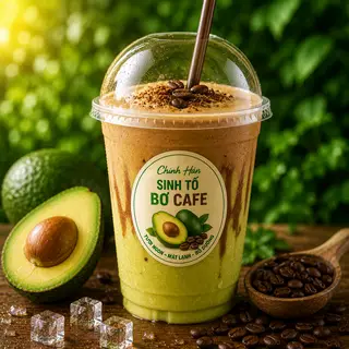 Hình ảnh Sinh tố bơ cafe Best Seller