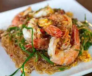 Hình ảnh Miến xào tôm