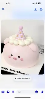 Hình ảnh Bánh Con Ỉn Hồng 