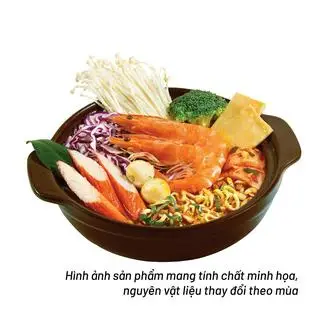 Hình ảnh Mì kim chi hải sản