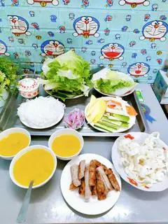 Hình ảnh NEM NƯỚNG 2 NGƯỜI ĂN (COMBO 2 PHẦN NEM ĐẦY ĐỦ 158K