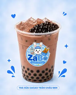 Hình ảnh Trà sữa cacao trân châu đen